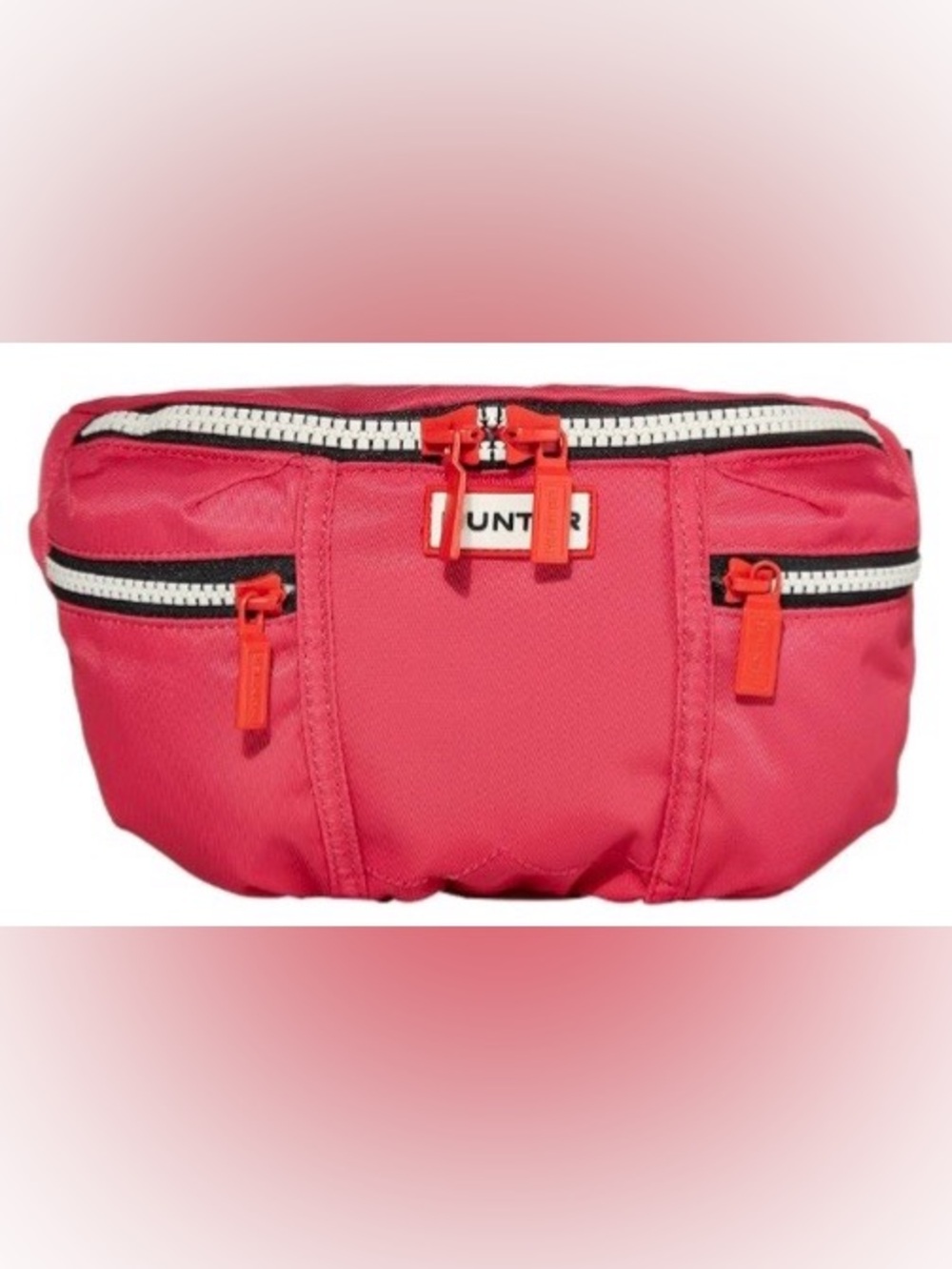 Hunter Pink Zip-Front Women’s Belt Bag EUC